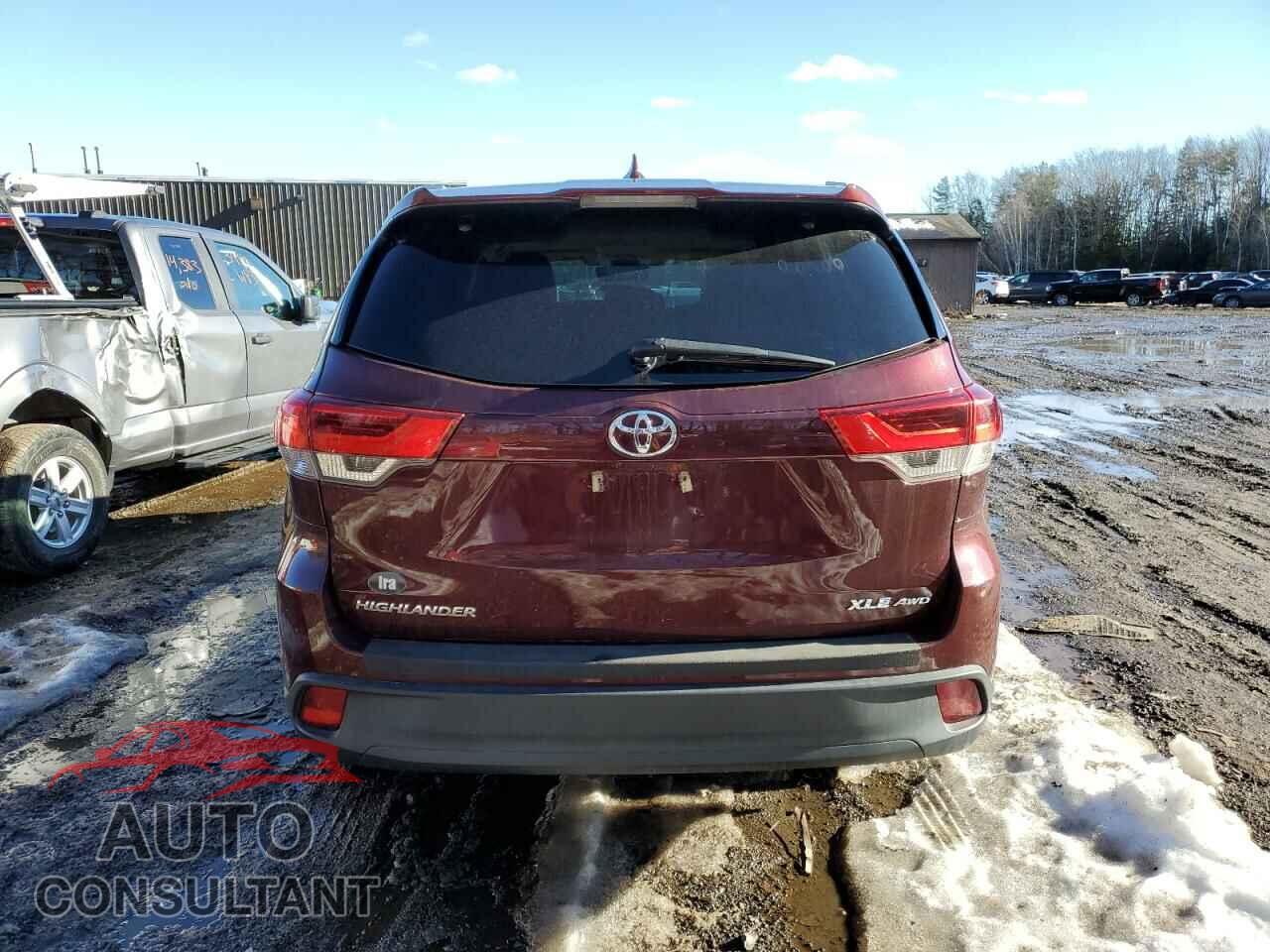 TOYOTA HIGHLANDER 2017 - 5TDJZRFH7HS478761