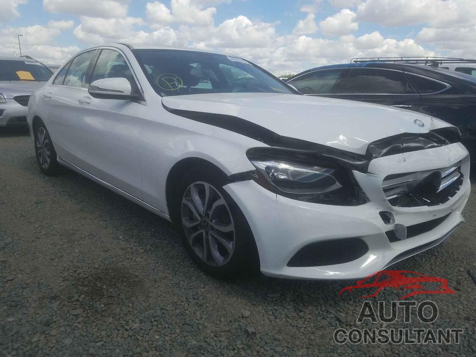 MERCEDES-BENZ C CLASS 2017 - 55SWF4JB8HU230803