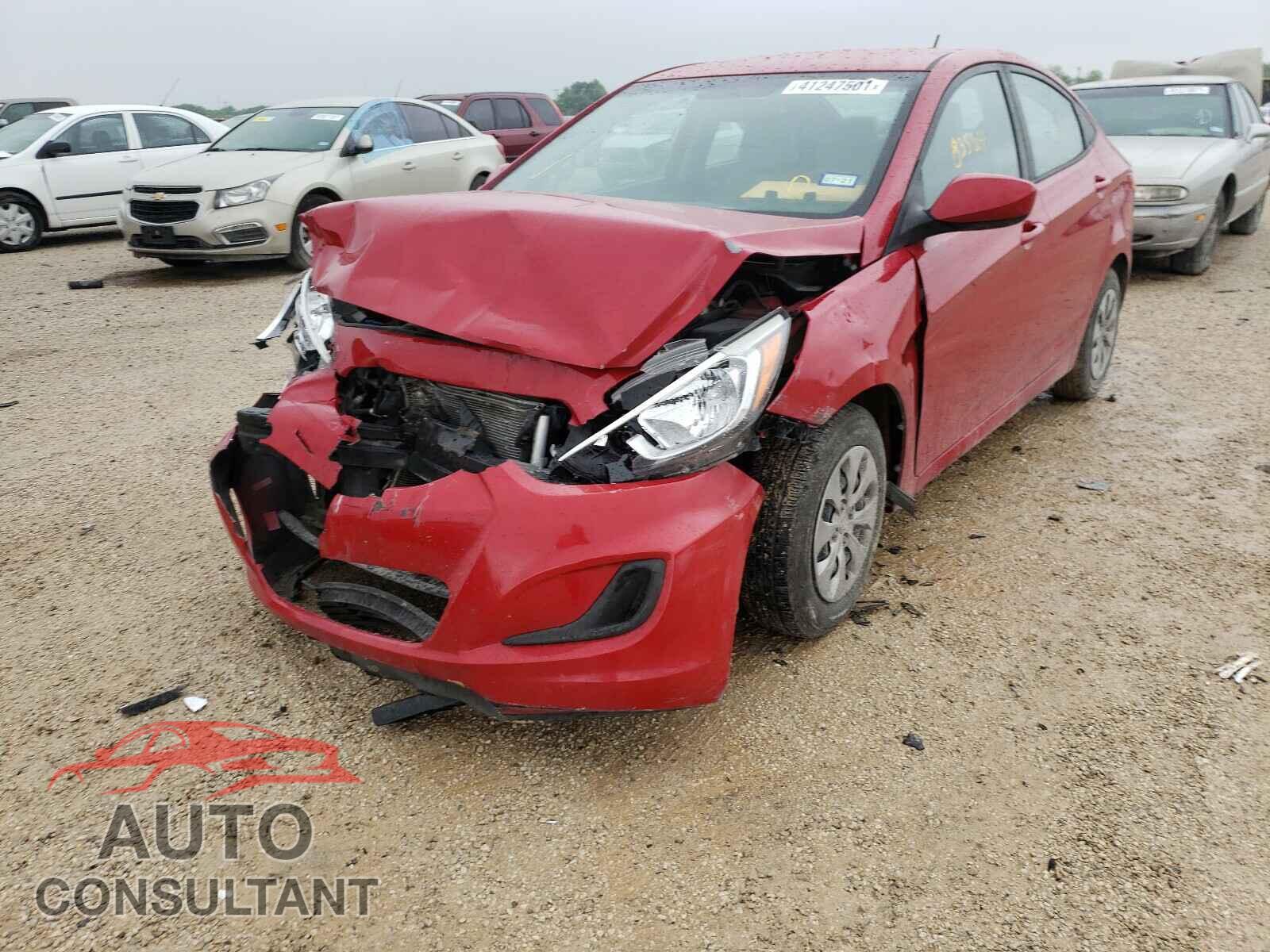HYUNDAI ACCENT 2017 - KMHCT4AE1HU213321