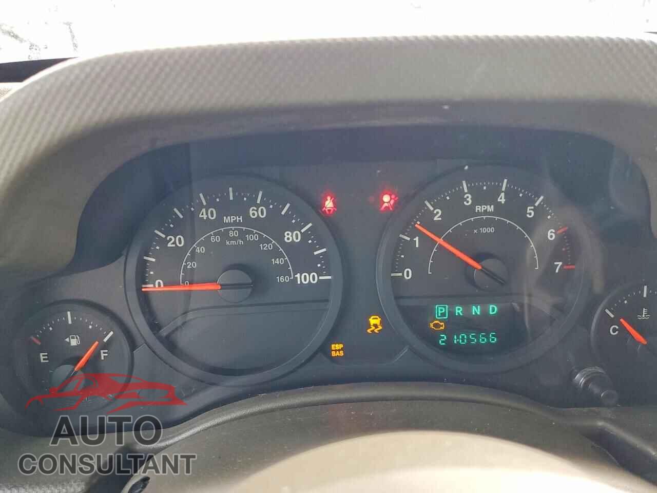 JEEP WRANGLER 2009 - 1J4FA24189L708492