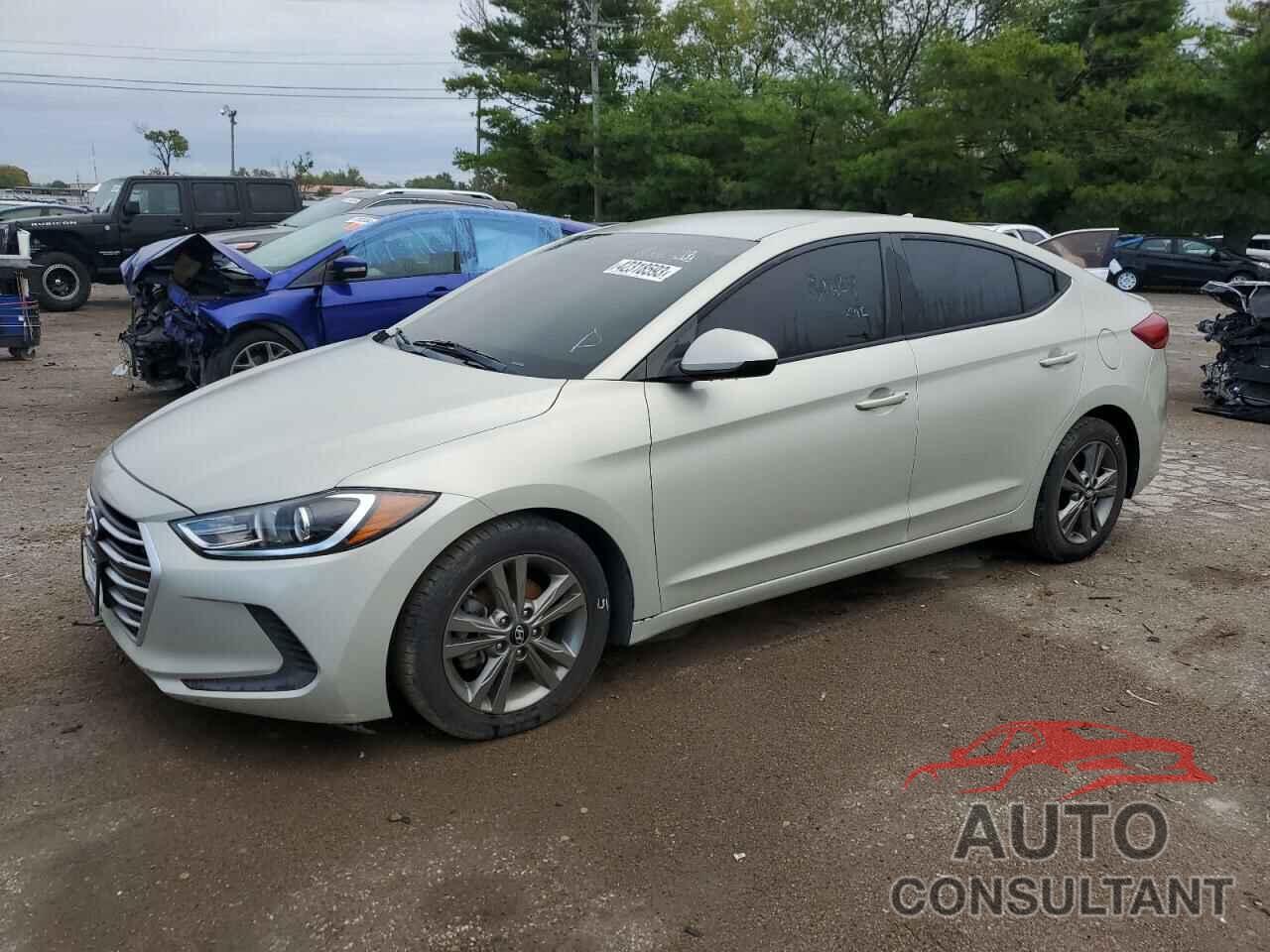 HYUNDAI ELANTRA 2018 - 5NPD84LF4JH285405