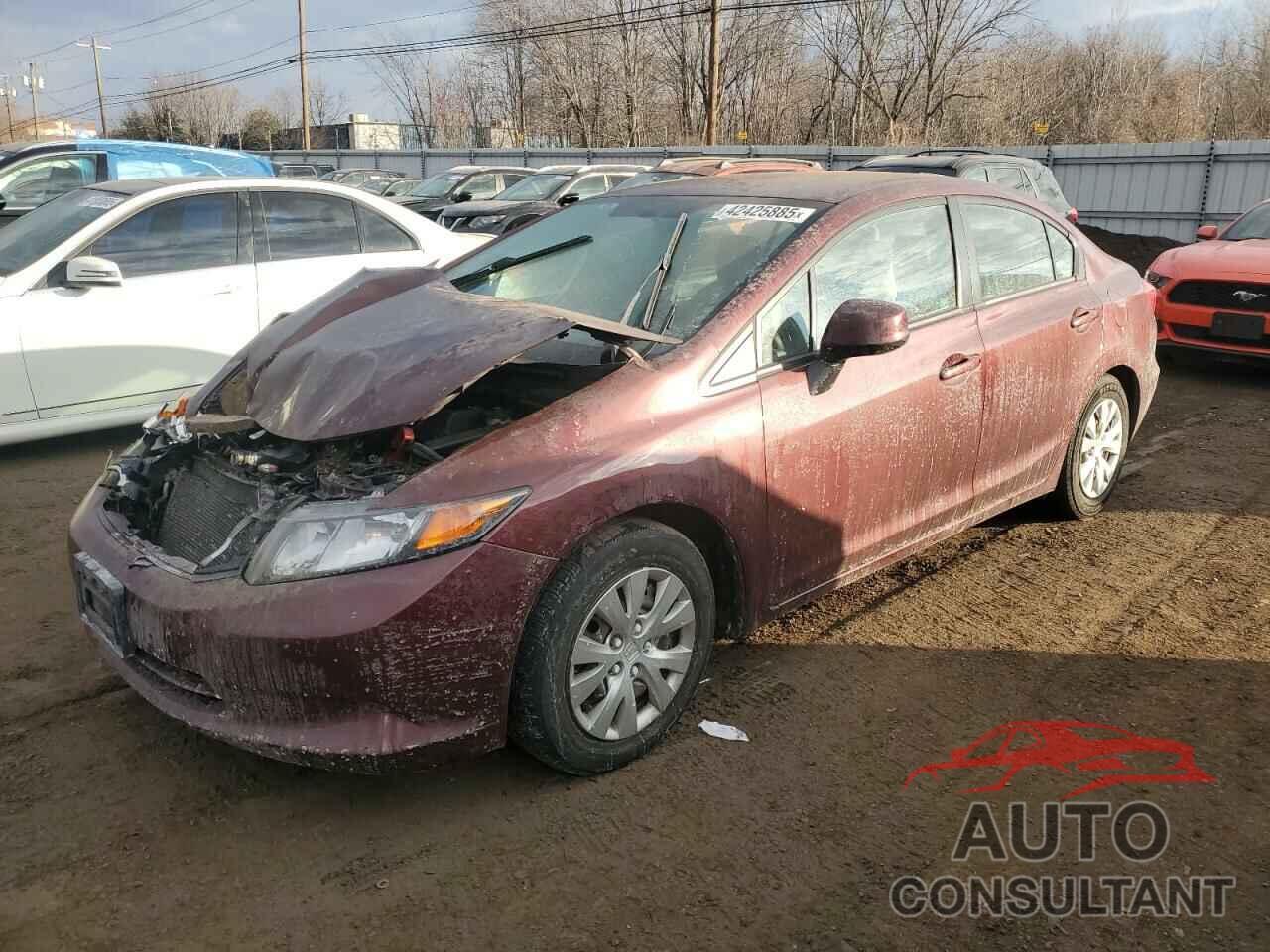 HONDA CIVIC 2012 - 2HGFB2F56CH553725