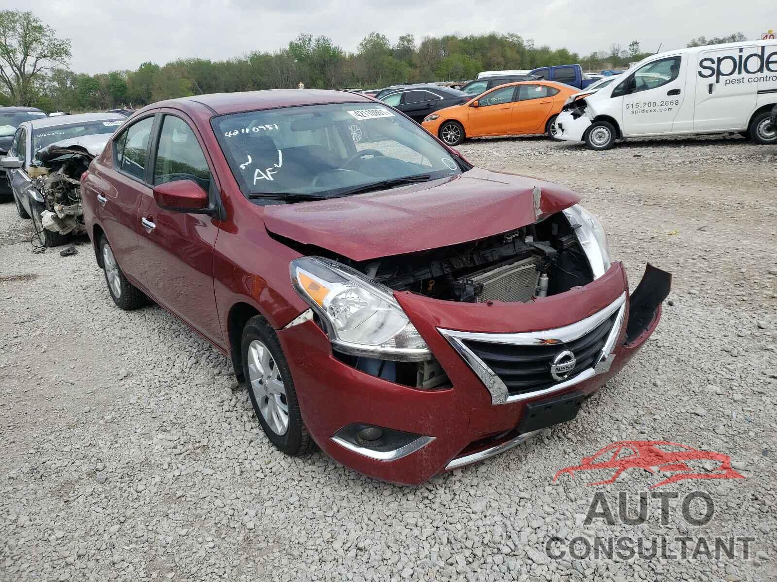 NISSAN VERSA 2018 - 3N1CN7AP4JL886642