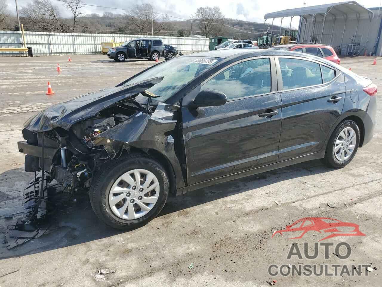 HYUNDAI ELANTRA 2017 - KMHD74LF8HU354966