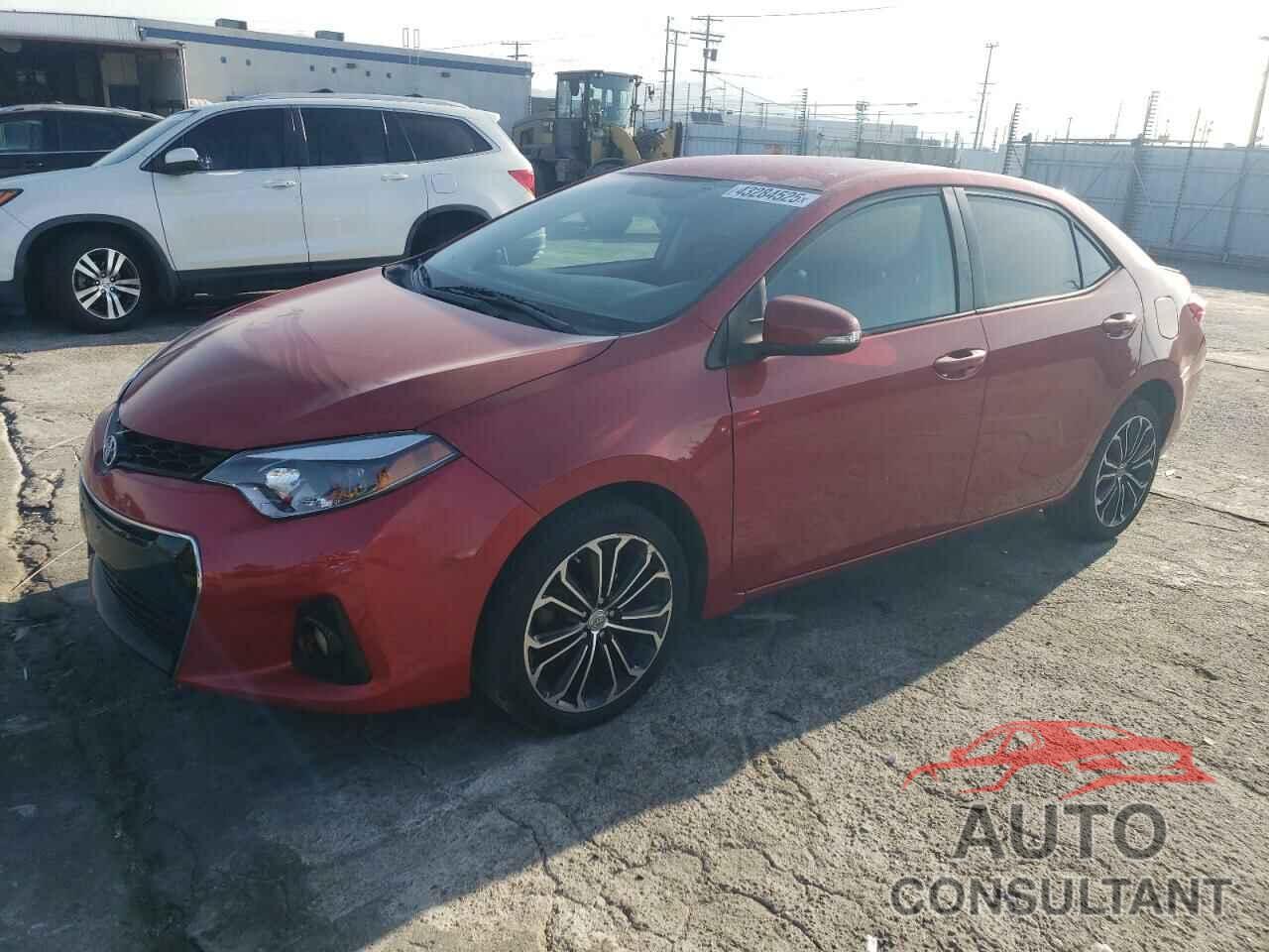 TOYOTA COROLLA 2015 - 5YFBURHE0FP178572