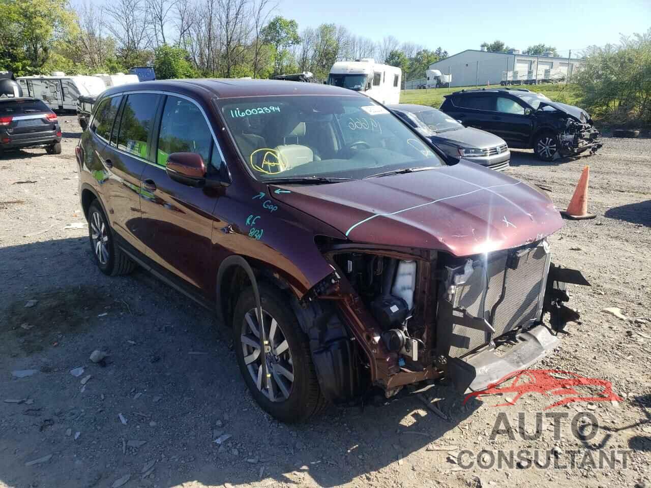 HONDA PILOT 2019 - 5FNYF6H57KB010081