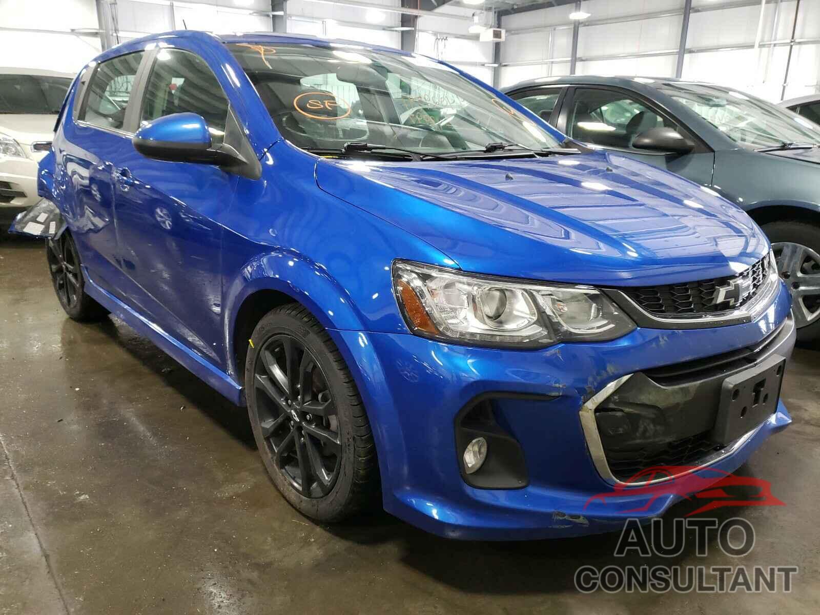 CHEVROLET SONIC 2018 - 1G1JD6SB2J4100629