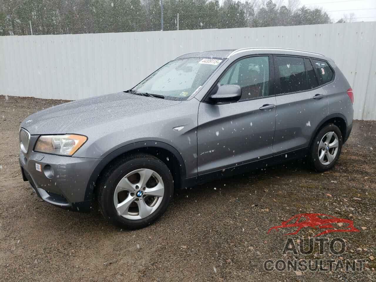 BMW X3 2011 - 5UXWX5C5XBL701607