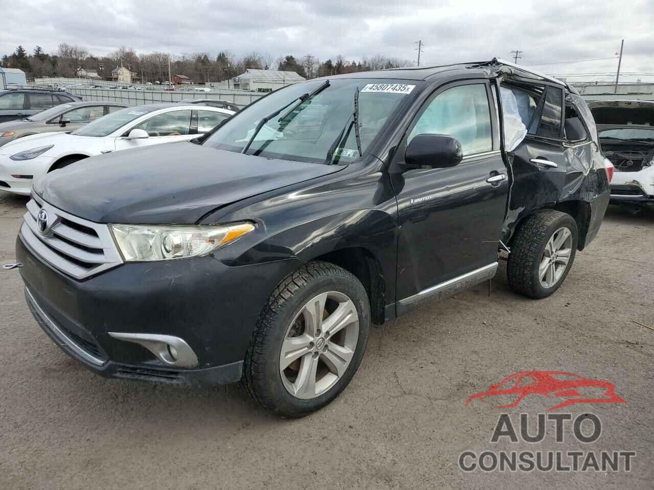 TOYOTA HIGHLANDER 2012 - 5TDDK3EH0CS103755