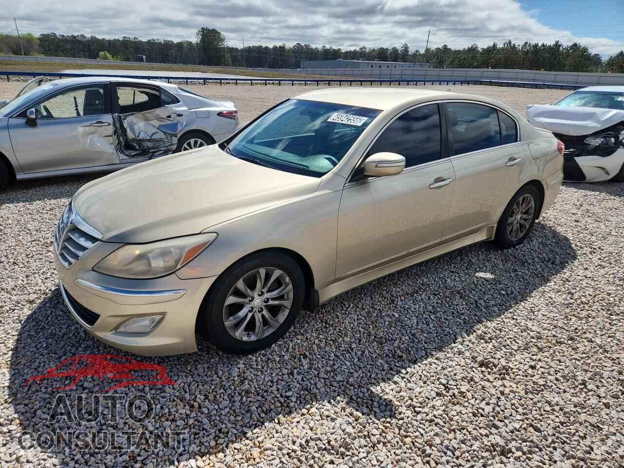 HYUNDAI GENESIS 2012 - KMHGC4DD1CU188837