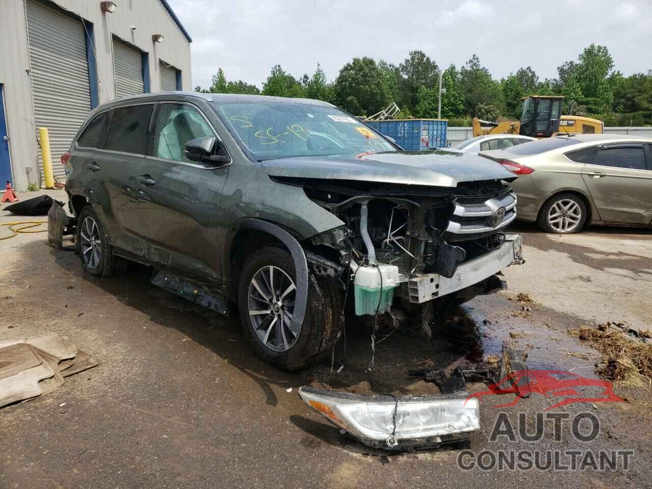 TOYOTA HIGHLANDER 2017 - 5TDKZRFH6HS203760