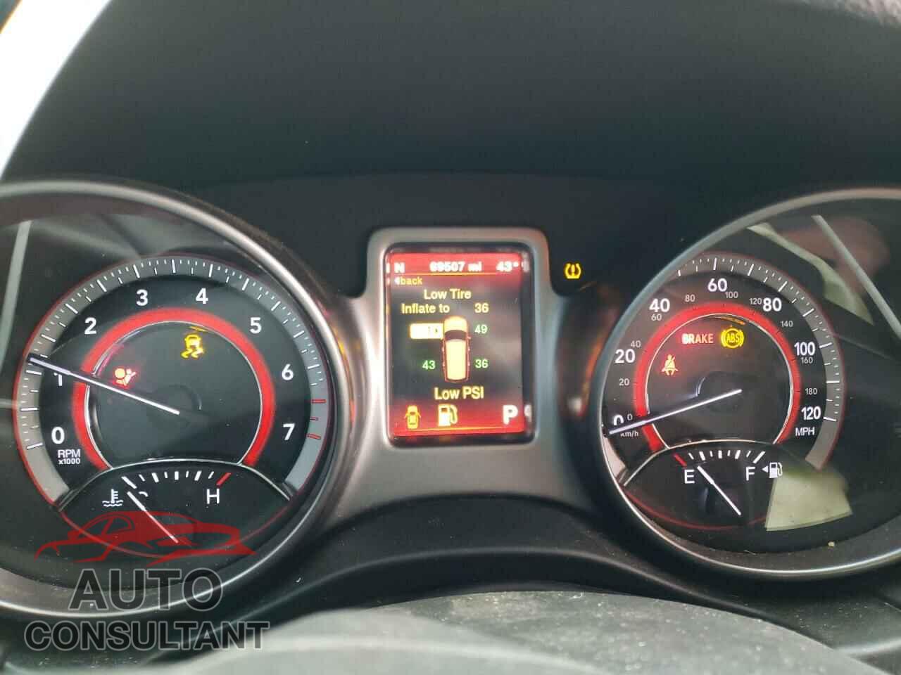 DODGE JOURNEY 2017 - 3C4PDCGG4HT572100