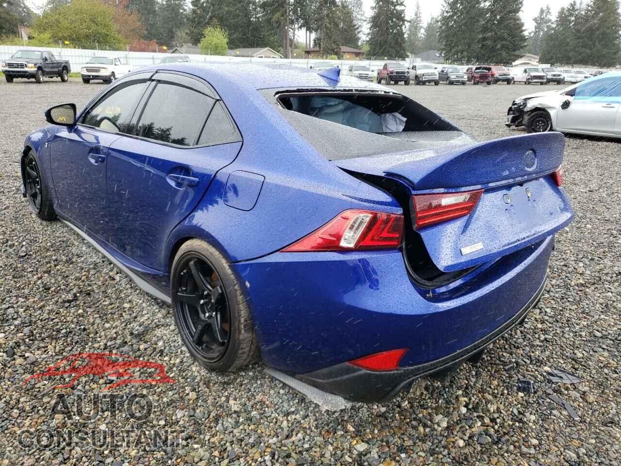 LEXUS IS 2016 - JTHBE1D2XG5027407