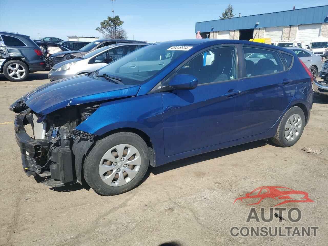 HYUNDAI ACCENT 2017 - KMHCT5AE0HU336937