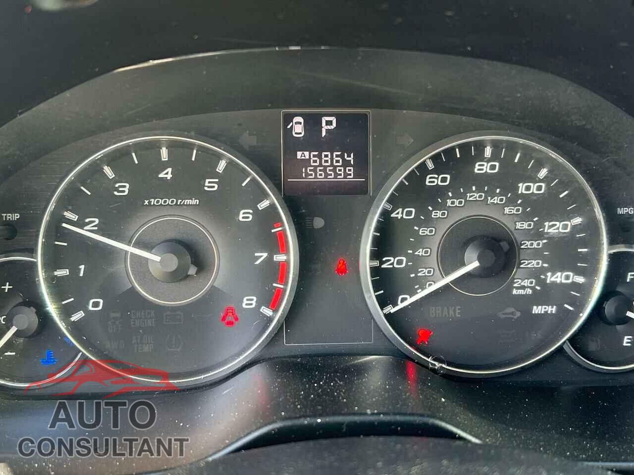 SUBARU OUTBACK 2011 - 4S4BRBCC8B3319787