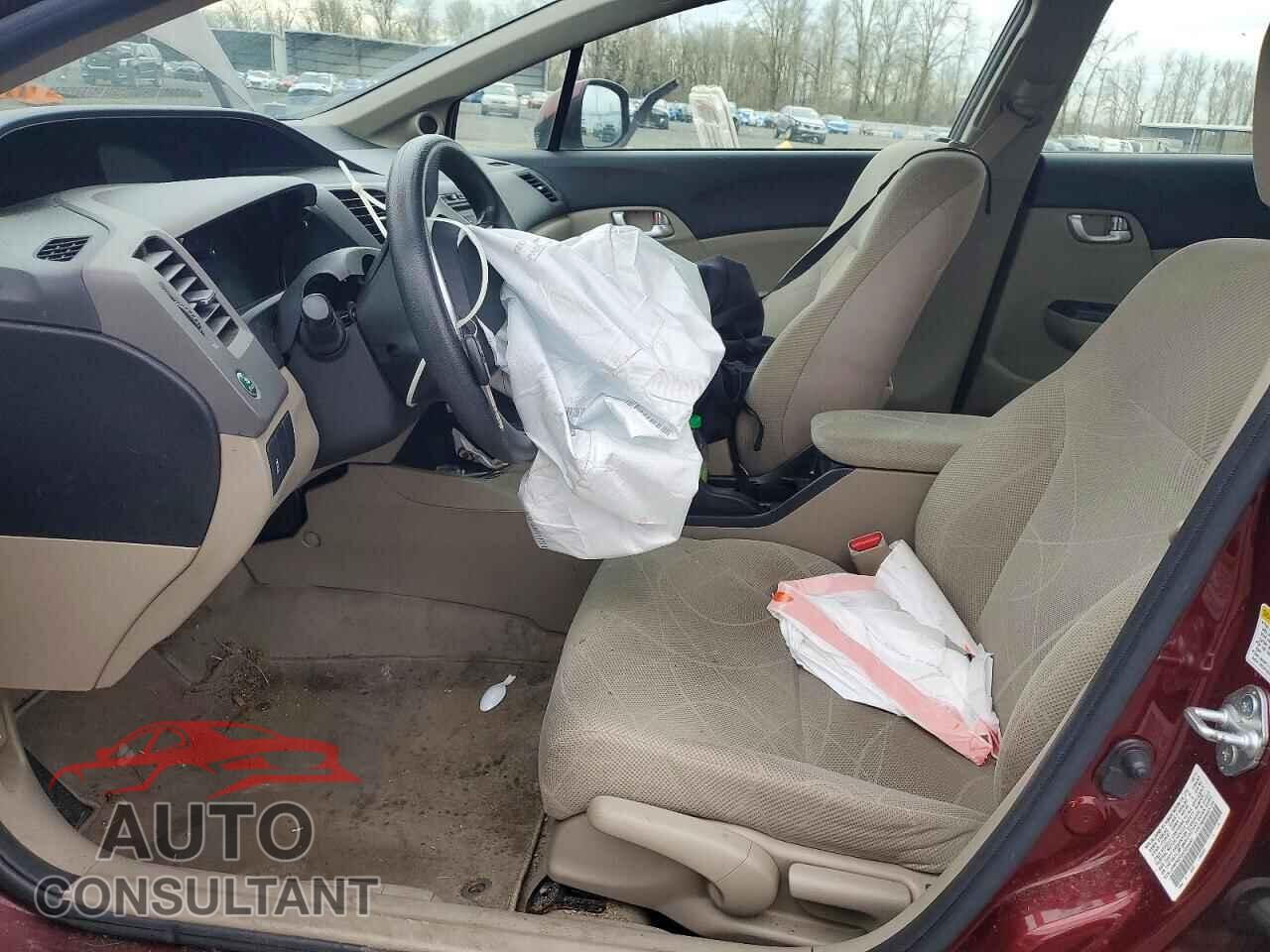 HONDA CIVIC 2012 - JHMFB2F88CS006097
