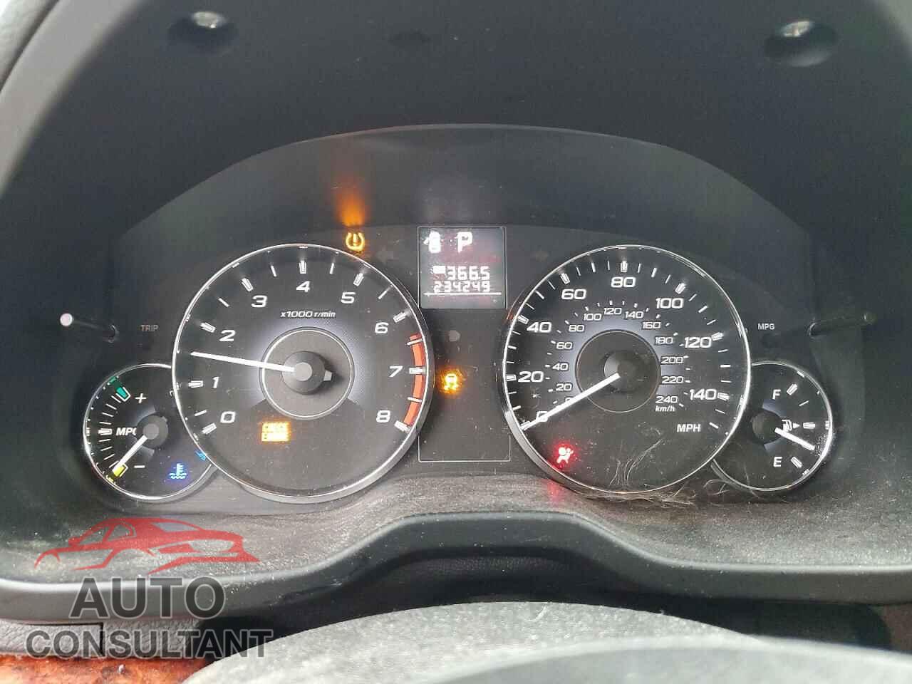 SUBARU OUTBACK 2012 - 4S4BRCLC4C3290098