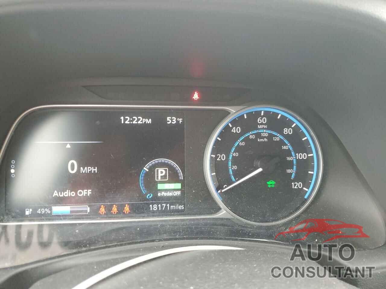 NISSAN LEAF 2022 - 1N4BZ1CV5NC552066