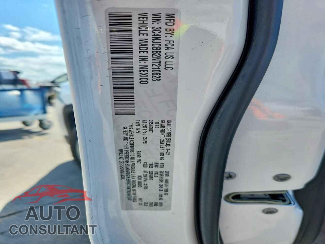 JEEP COMPASS 2022 - 3C4NJCBB2NT210628