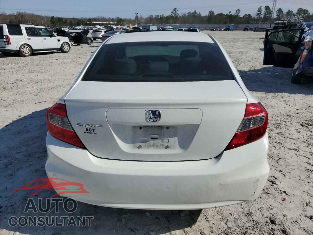 HONDA CIVIC 2012 - 2HGFB2F81CH313167