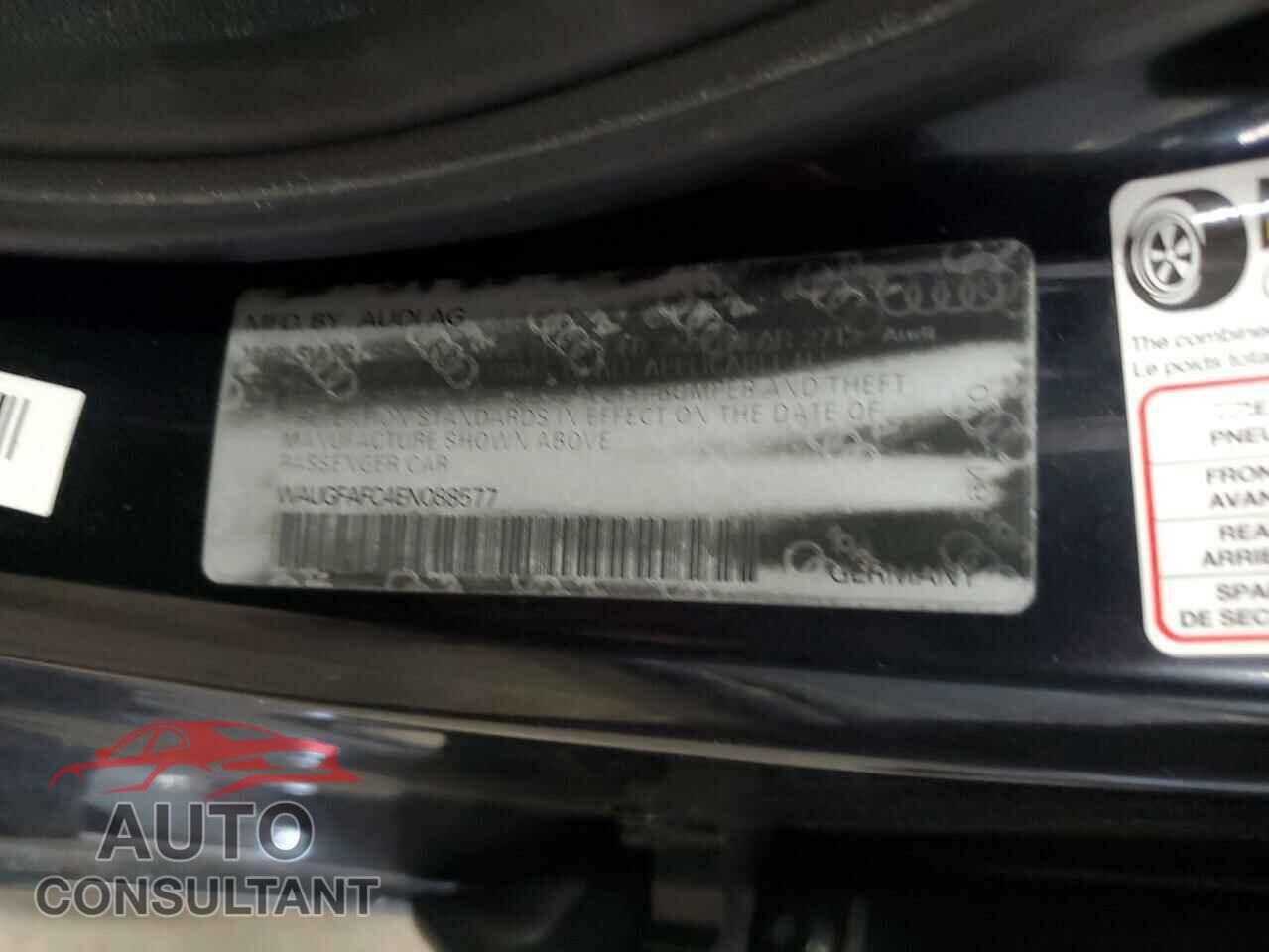 AUDI A6 2014 - WAUGFAFC4EN088577