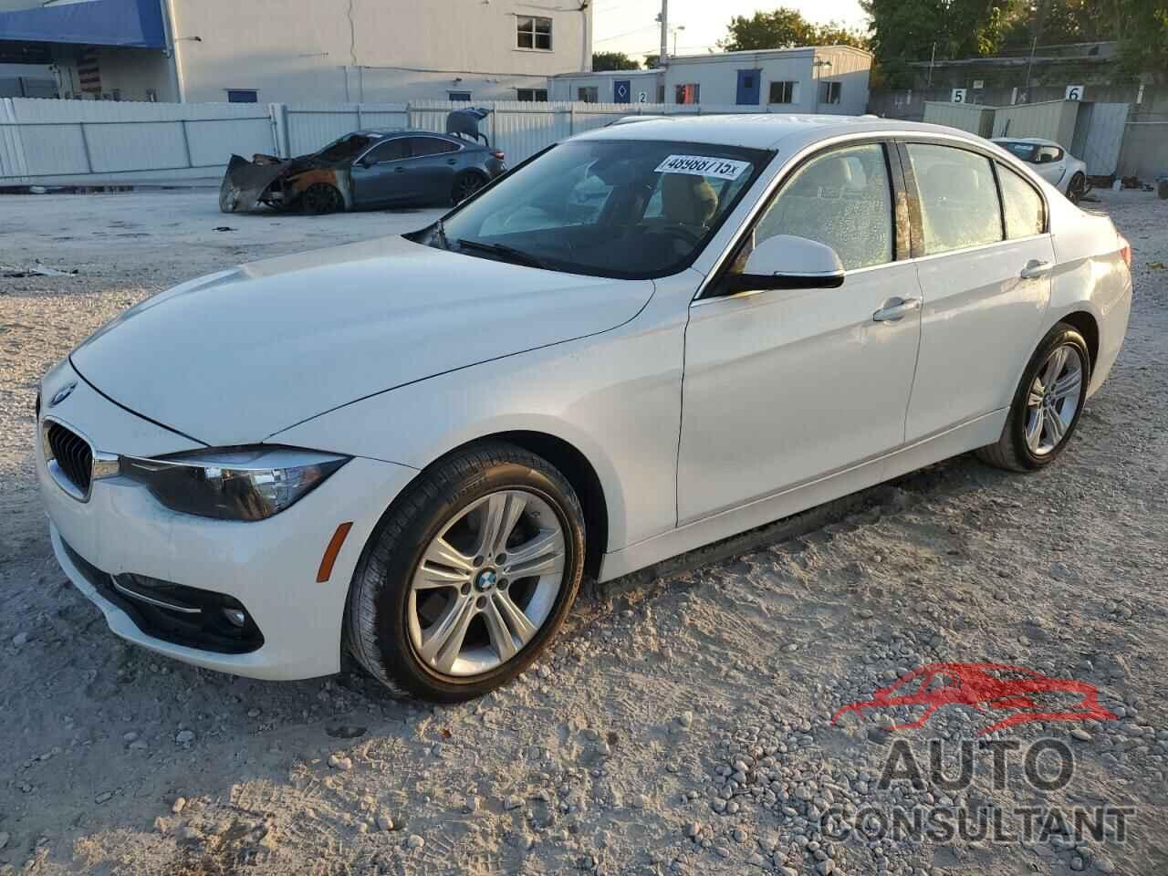 BMW 3 SERIES 2017 - WBA8B9G5XHNU50365