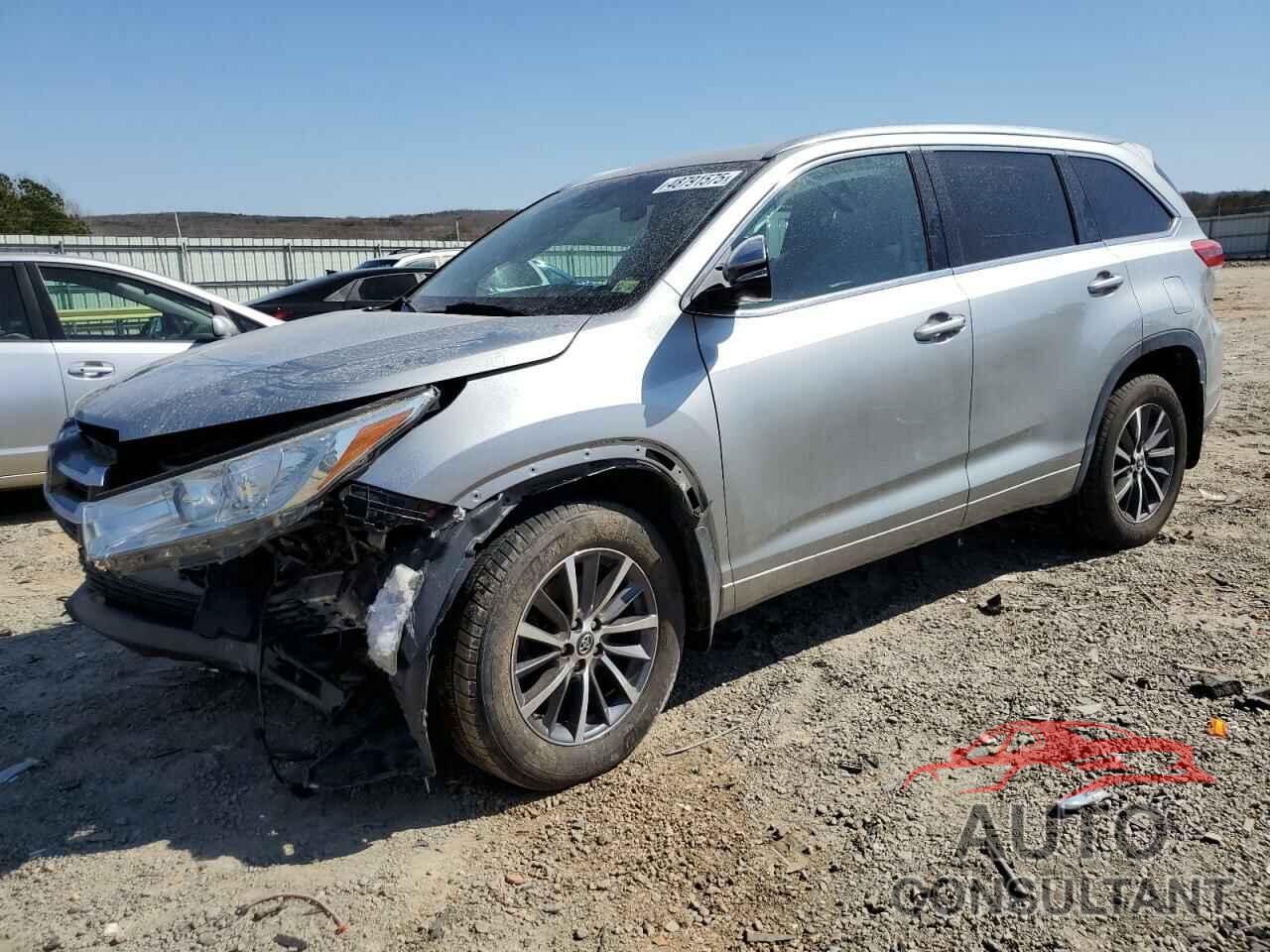 TOYOTA HIGHLANDER 2017 - 5TDJZRFH5HS373734