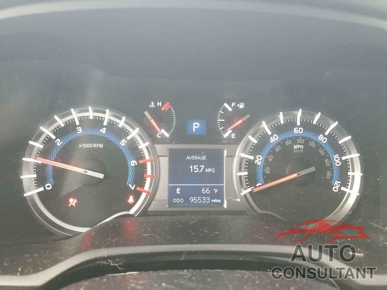 TOYOTA 4RUNNER 2017 - JTEZU5JR4H5158471