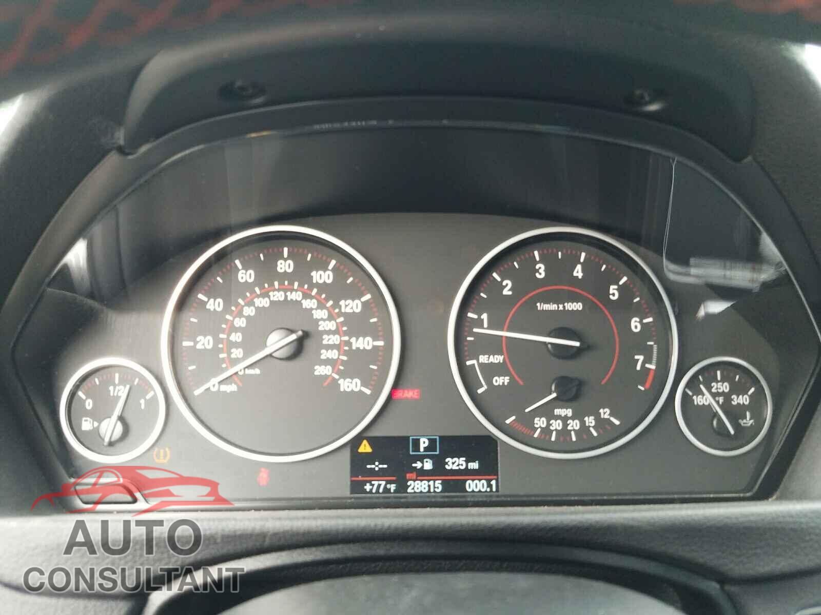 BMW 3 SERIES 2016 - WBA8E3G58GNU00034