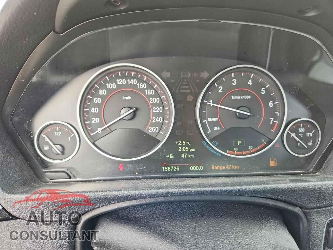 BMW 3 SERIES 2013 - WBA3B3C52DF537694