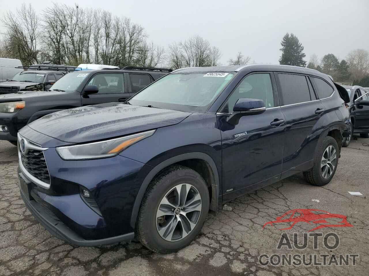 TOYOTA HIGHLANDER 2021 - 5TDGBRCH5MS536802