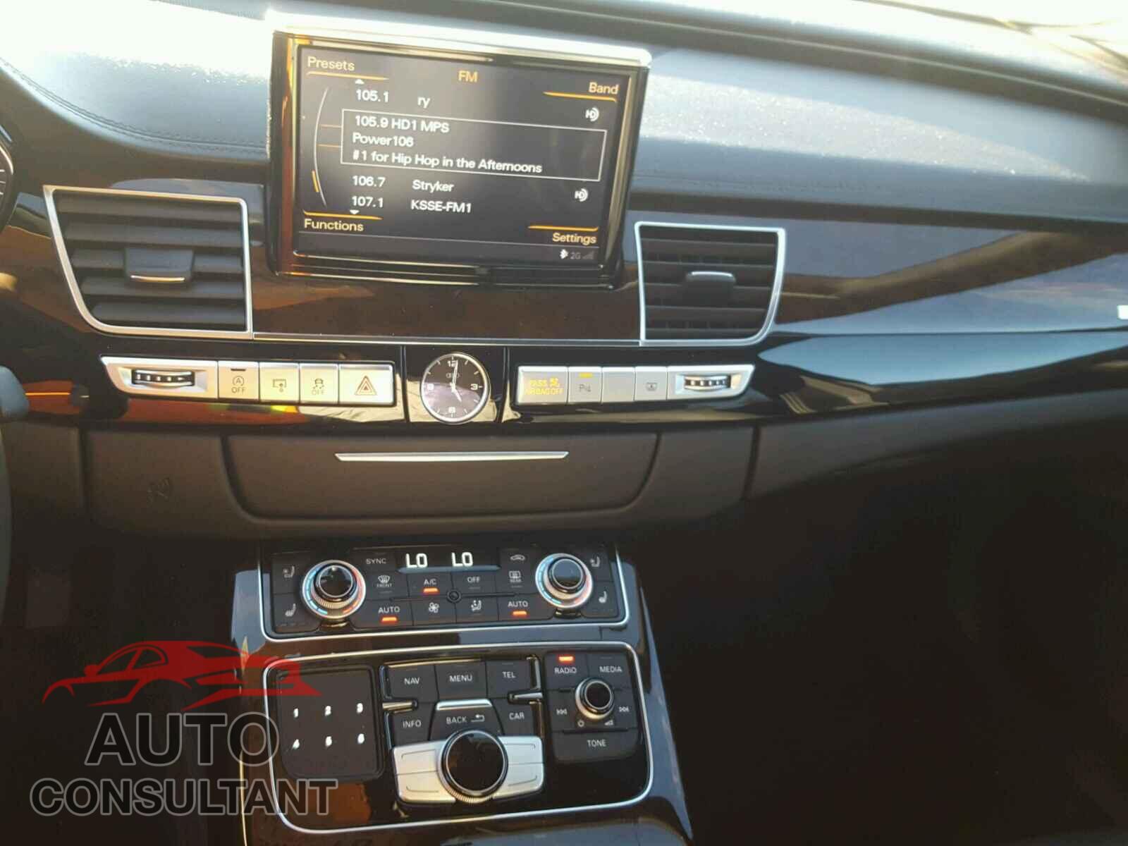 AUDI A8 2016 - WAU34AFD0GN013780