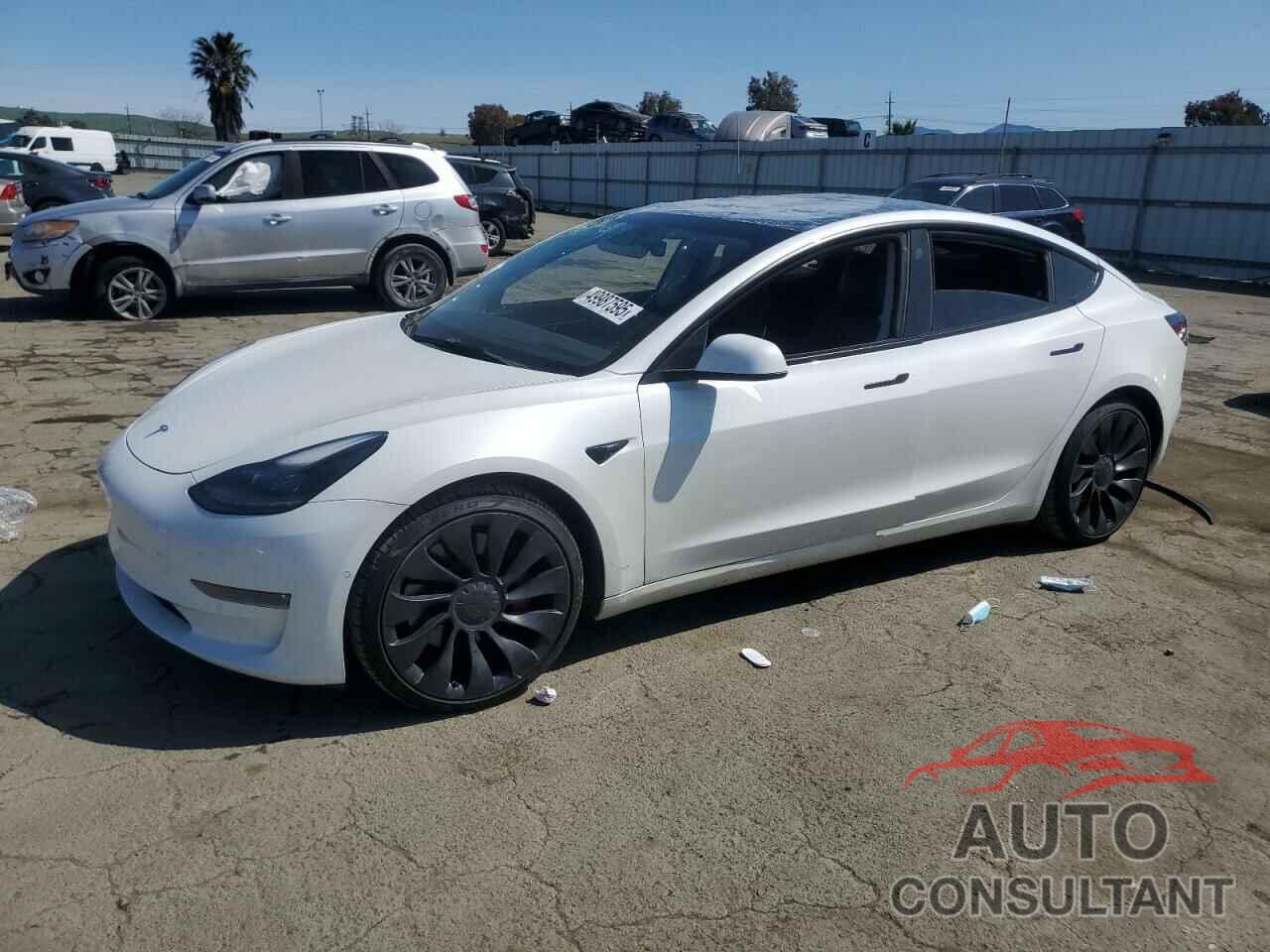 TESLA MODEL 3 2021 - 5YJ3E1ECXMF091342