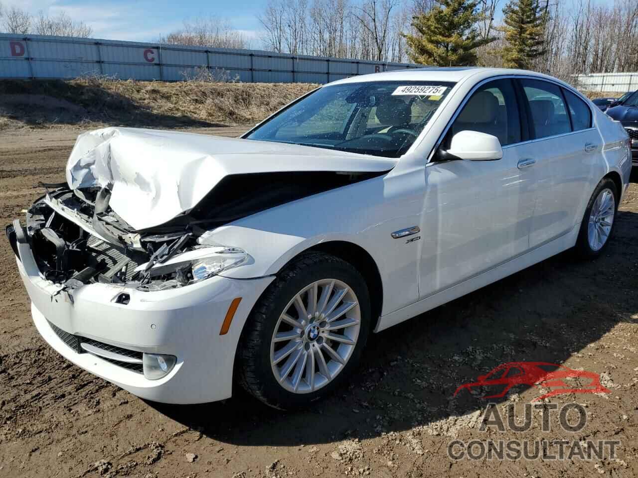 BMW 5 SERIES 2012 - WBAFU7C58CDU65845