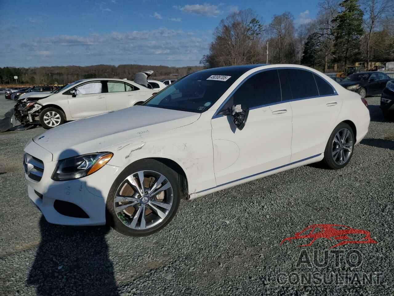 MERCEDES-BENZ C-CLASS 2016 - WDDWF4JBXGR160348