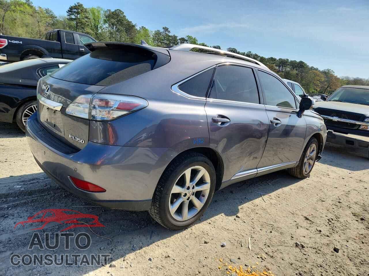 LEXUS RX350 2012 - 2T2BK1BAXCC128427