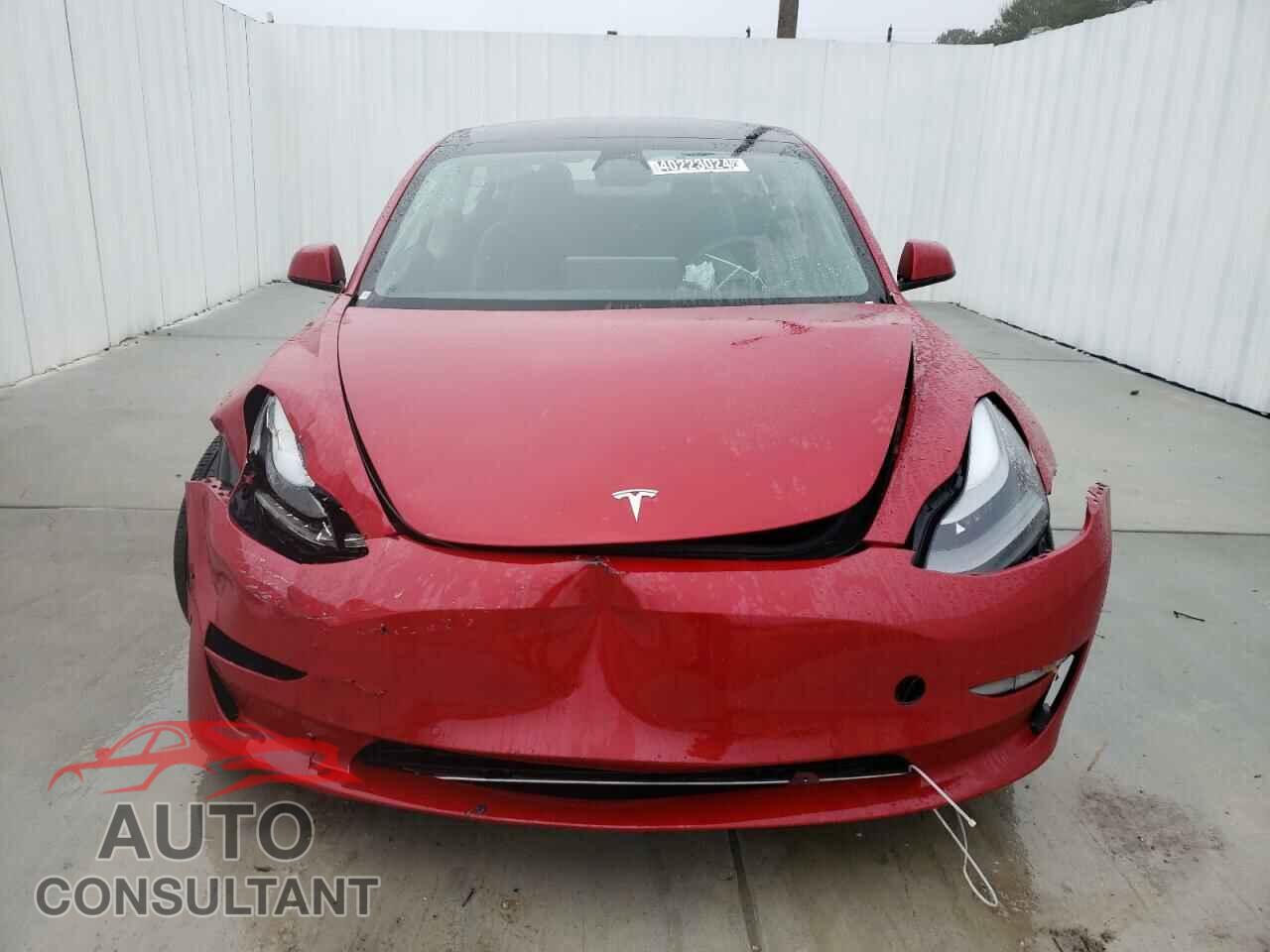 TESLA MODEL 3 2022 - 5YJ3E1EA2NF191287