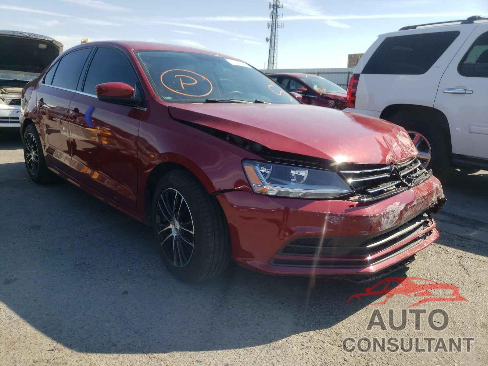 VOLKSWAGEN JETTA 2017 - 3VW2B7AJ6HM261173