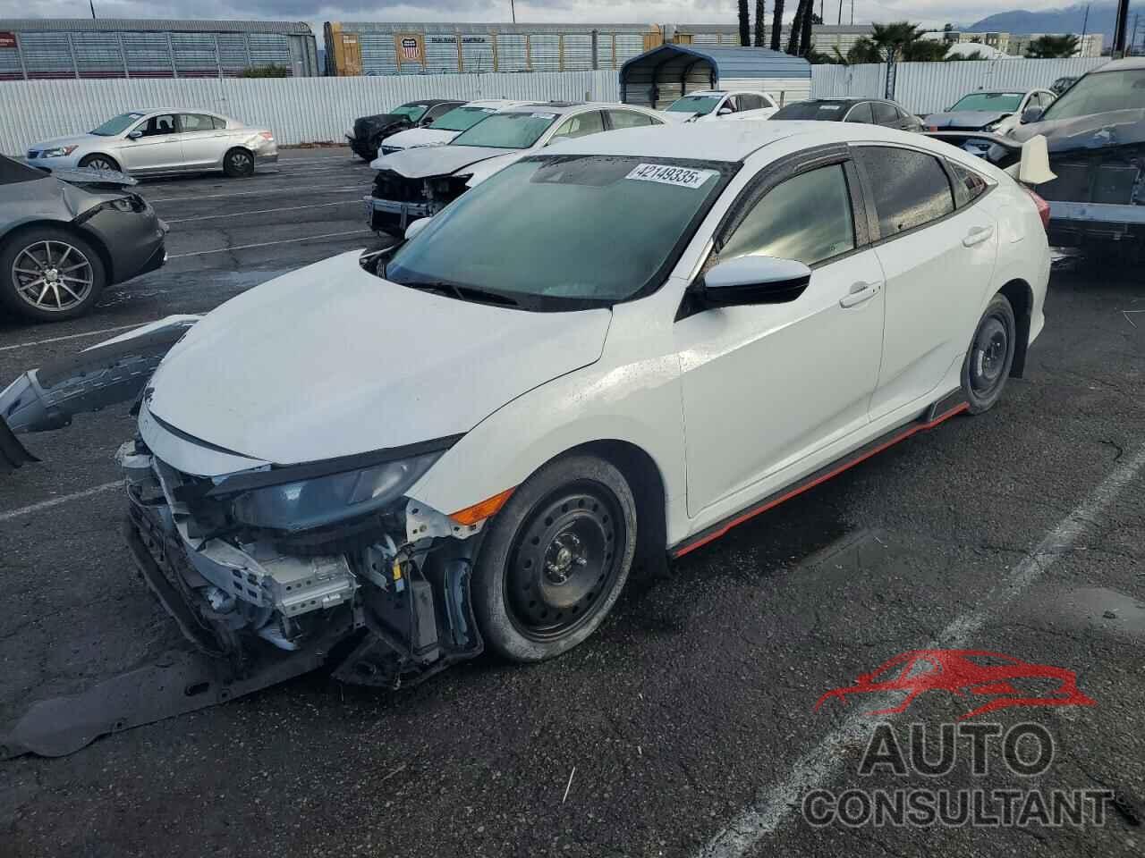 HONDA CIVIC 2019 - 2HGFC2F8XKH520653