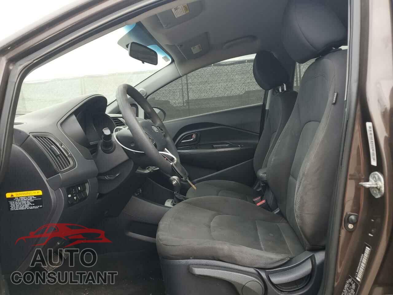 KIA RIO 2012 - KNADN4A34C6063636
