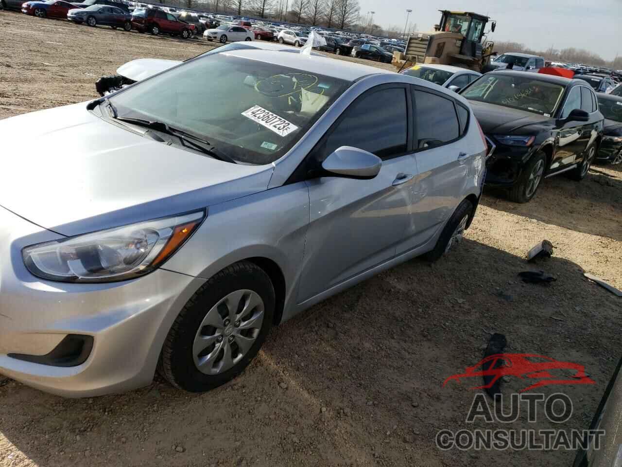 HYUNDAI ACCENT 2016 - KMHCT5AEXGU266233