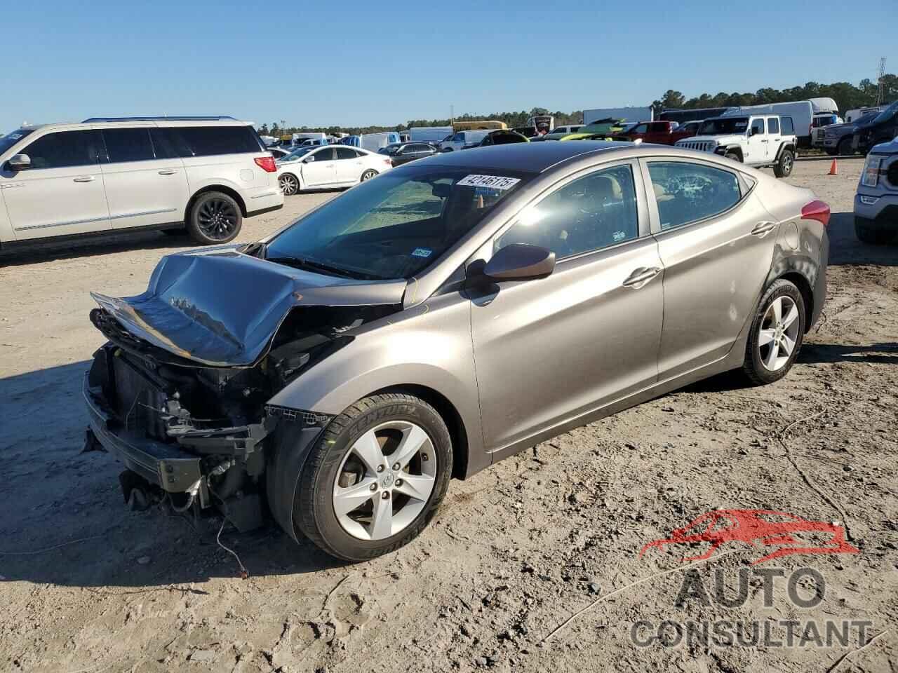 HYUNDAI ELANTRA 2013 - 5NPDH4AE9DH437046