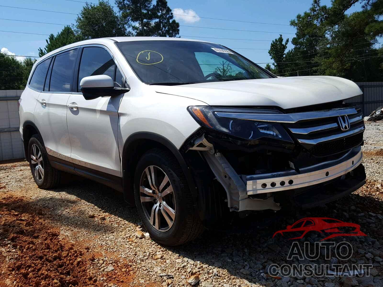 HONDA PILOT 2017 - 5FNYF5H51HB032998