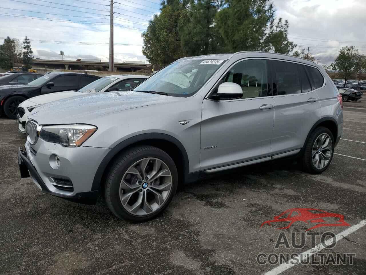 BMW X3 2015 - 5UXWX9C51F0D60793