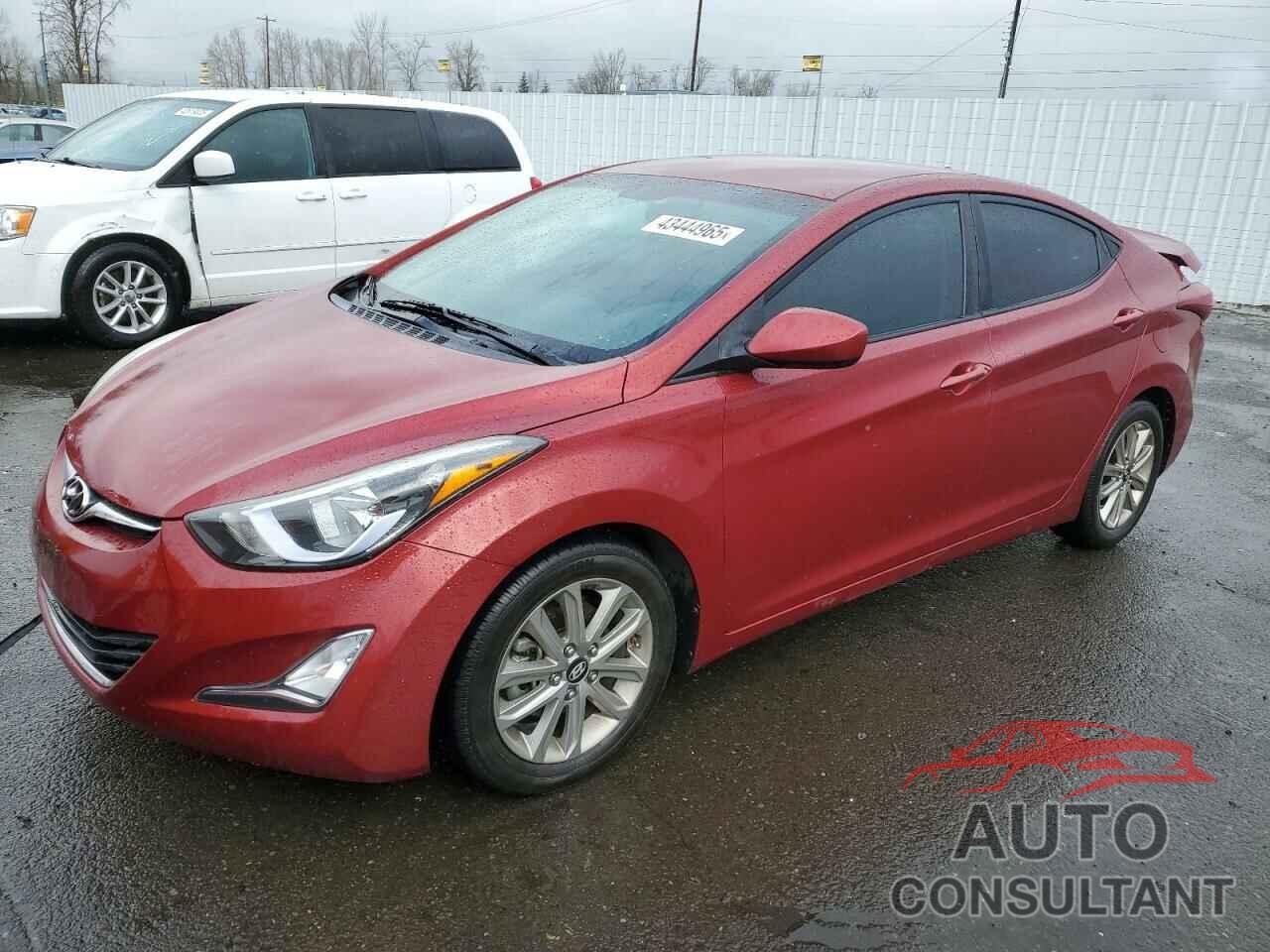 HYUNDAI ELANTRA 2014 - 5NPDH4AE3EH471548