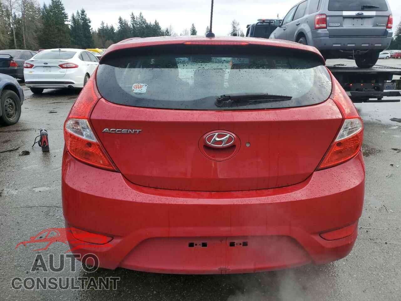 HYUNDAI ACCENT 2012 - KMHCU5AE7CU025320