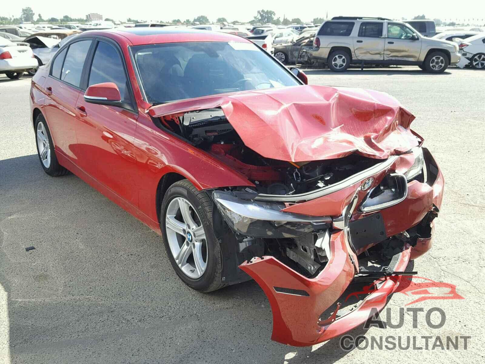 BMW 3 SERIES 2015 - WBA3B1C58FP681459