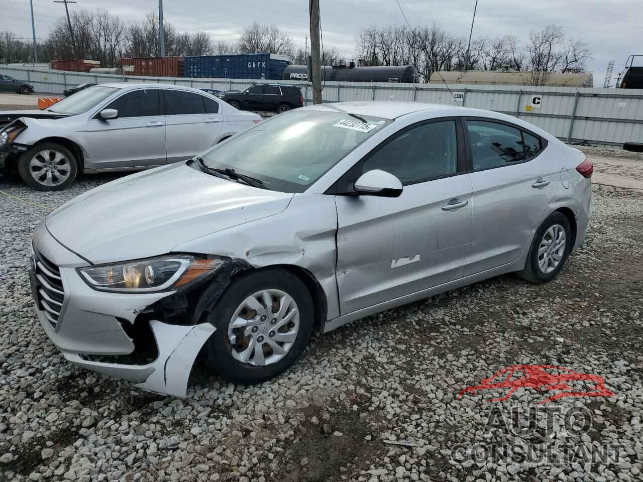HYUNDAI ELANTRA 2018 - 5NPD74LF0JH355520
