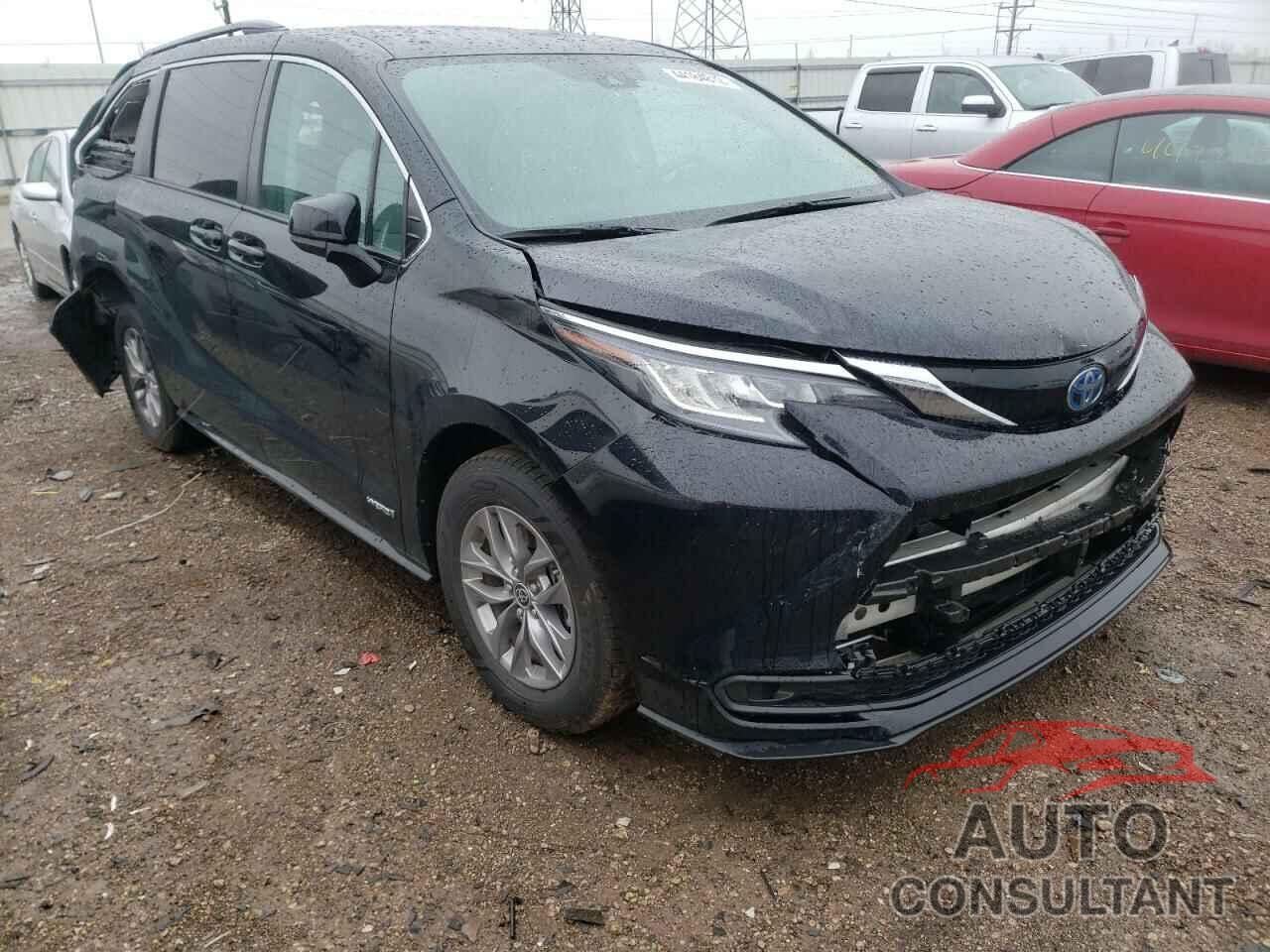 TOYOTA SIENNA 2021 - 5TDKSKFC5MS032087