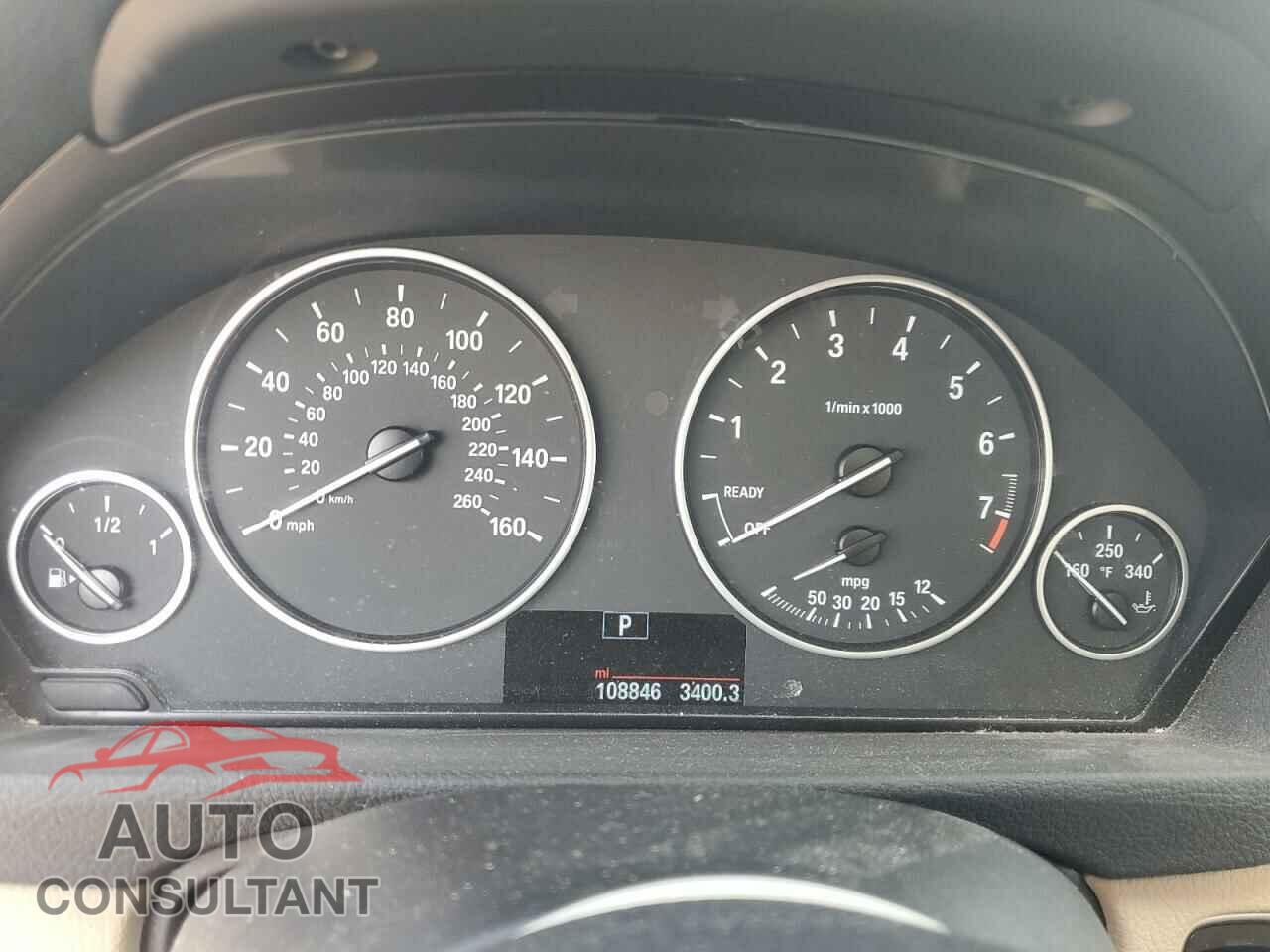 BMW 3 SERIES 2015 - WBA3B1G54FNT03838